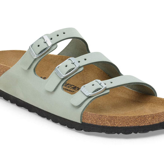 Birkenstock 1030319 Florida Fresh Pelle Nubuck pure sage