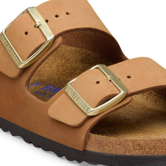 Birkenstock 1032086 Arizona plantare morbido Pelle Nubuck mink
