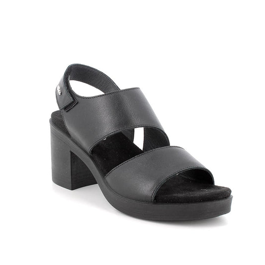 Igi&Co 5676300 sandalo con tacco in pelle da donna nero