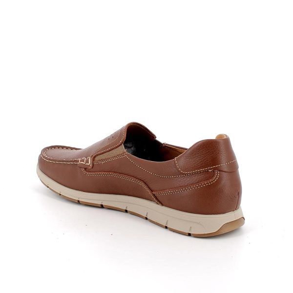 Enval Soft 7717644 Mocassini in pelle marrone da uomo