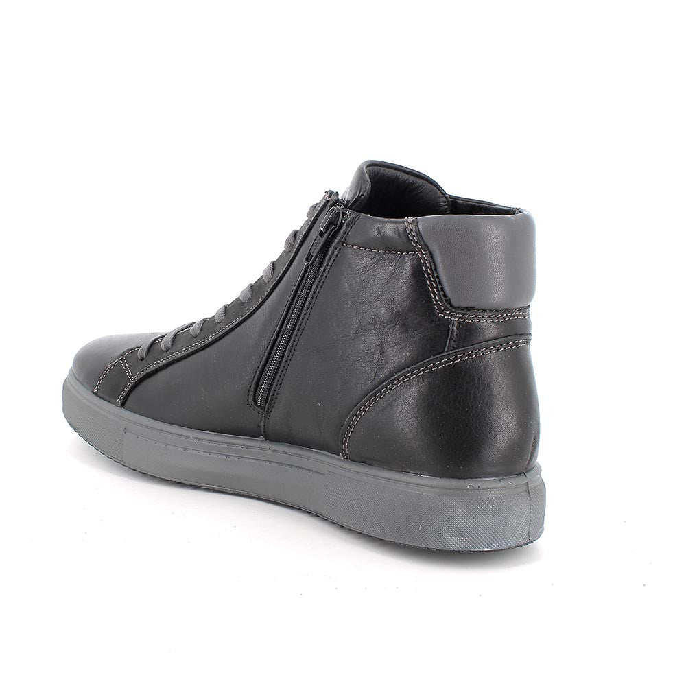 Igi&Co 8635500 Polacchine da uomo nero con zip