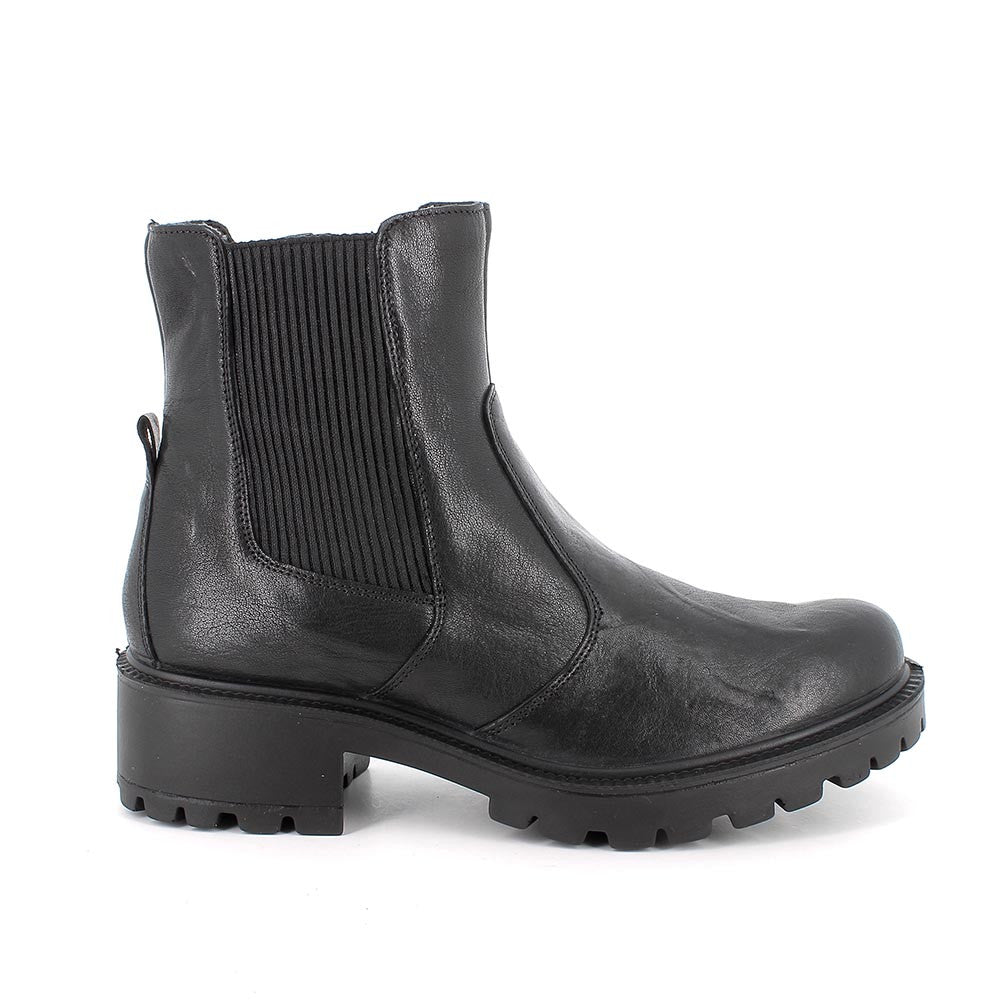 Igi&Co 8663000 Stivaletti con tacco da donna nero con zip