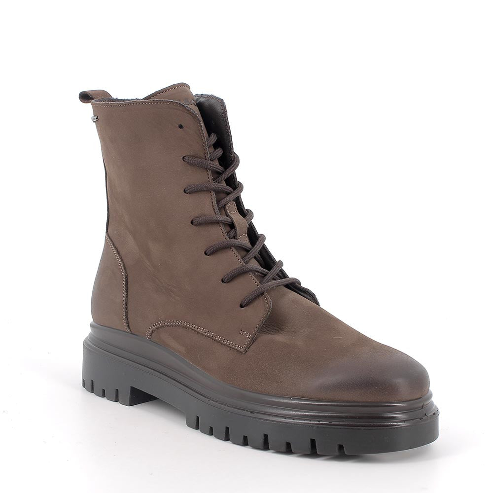 Igi&Co 8664022 Anfibi da donna marrone con zip
