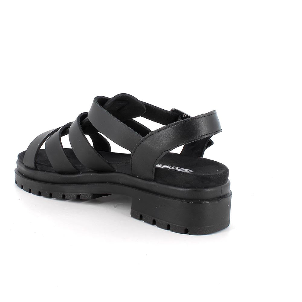 Igi&Co 1169500 Sandali con tacco da donna nero con fibbia
