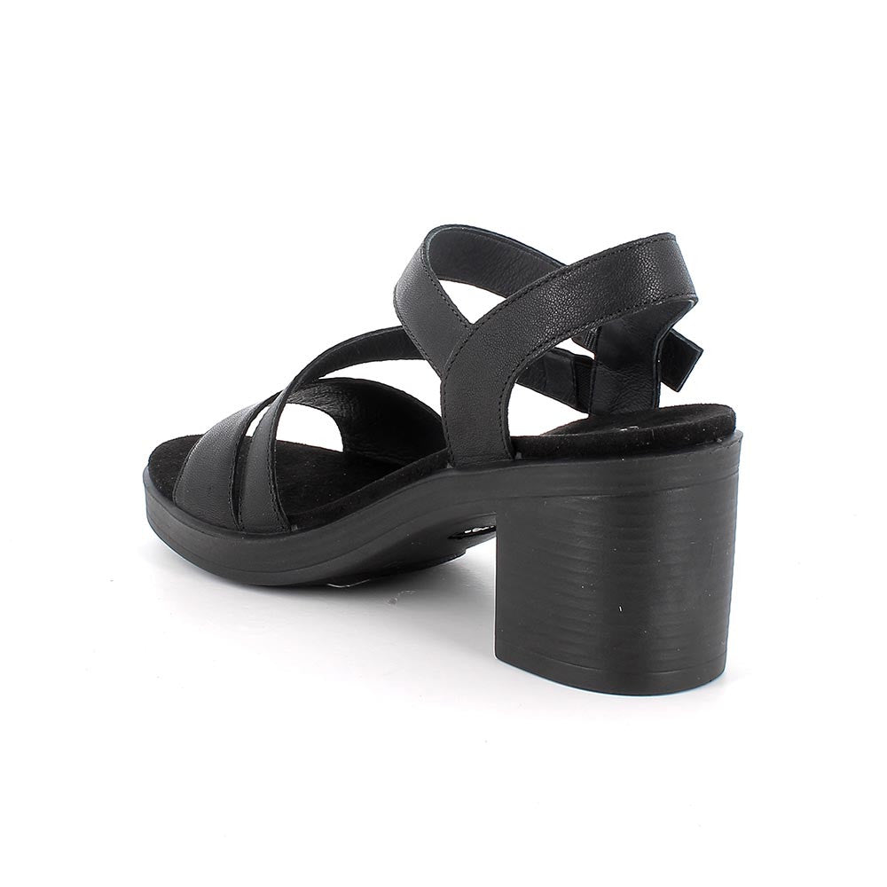 Igi&Co 1171300 Sandali con tacco da donna nero con fibbia