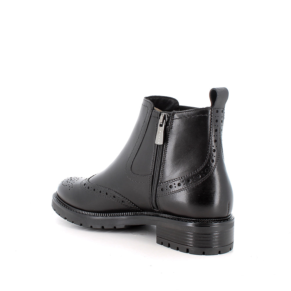 Igi&Co 2185900 Stivaletti con tacco da donna nero con zip