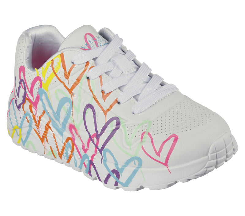 Skechers 314064L JGoldcrown: Uno Lite - Spread the Love