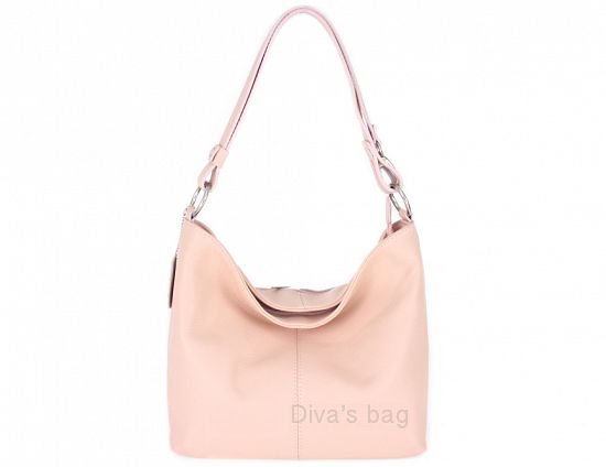 Lorella borsa secchiello in vera pelle