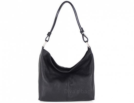 Lorella borsa secchiello in vera pelle