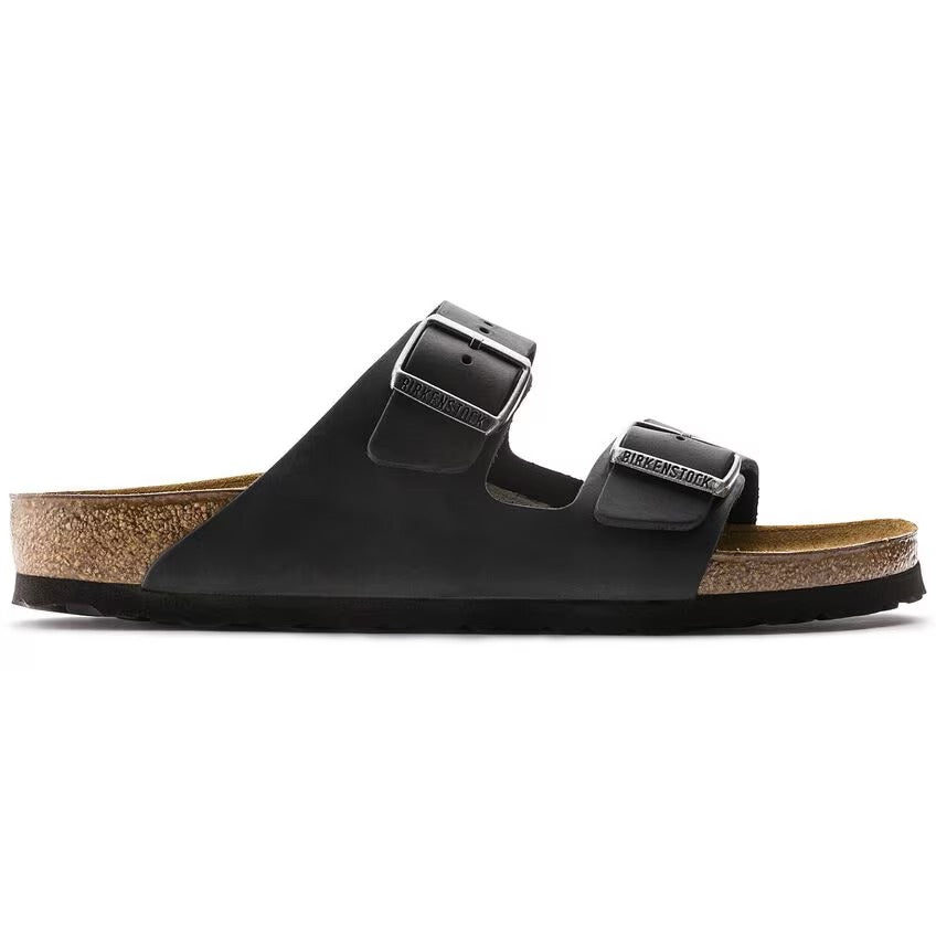 Birkenstock 552113 Arizona Pelle oliata - Black