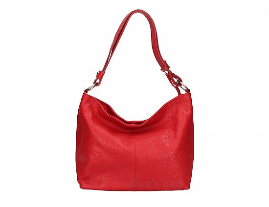 Lorella borsa secchiello in vera pelle