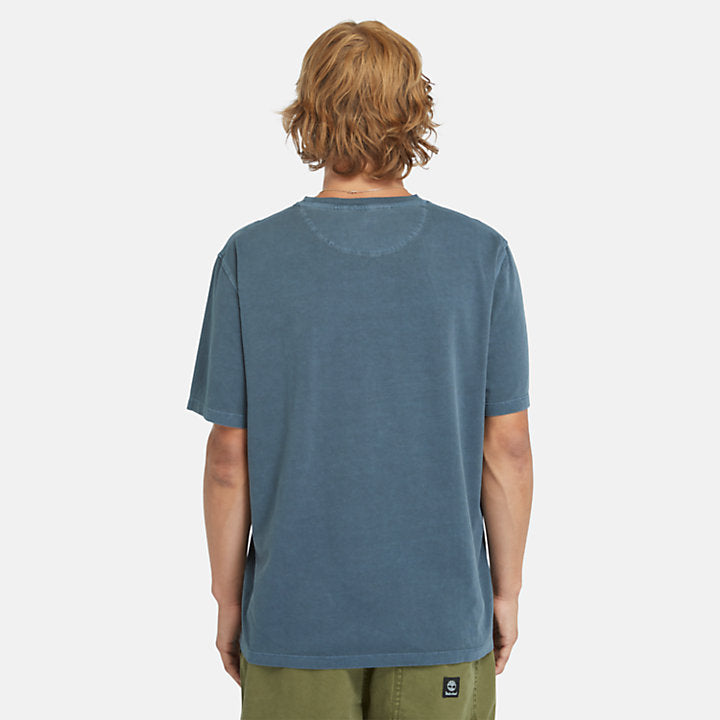 Timberland A5YAY t-shirt garment-dyed ad uomo