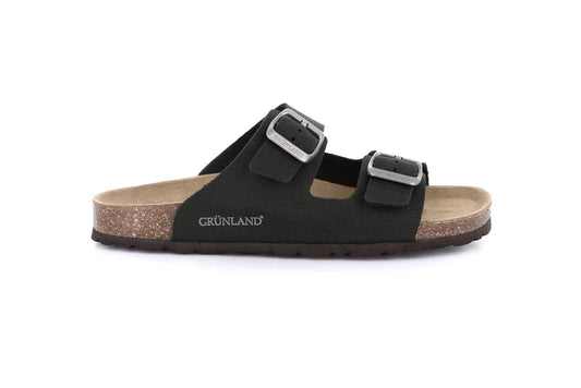 Grunland CB1557 Ciabatta basic con tomaia in materiale riciclato | SARA