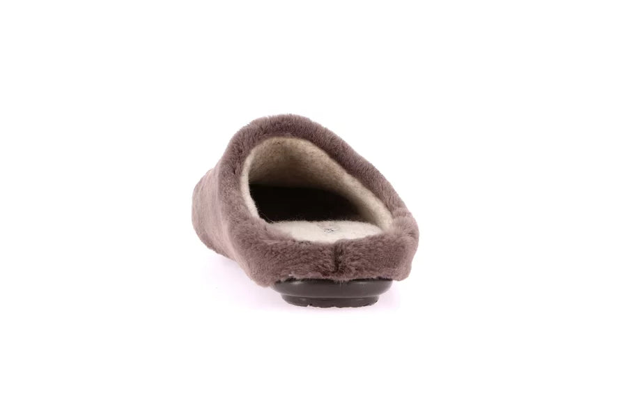 Grunland CI3058 Ciabatta in peluche con cuore | FAYE