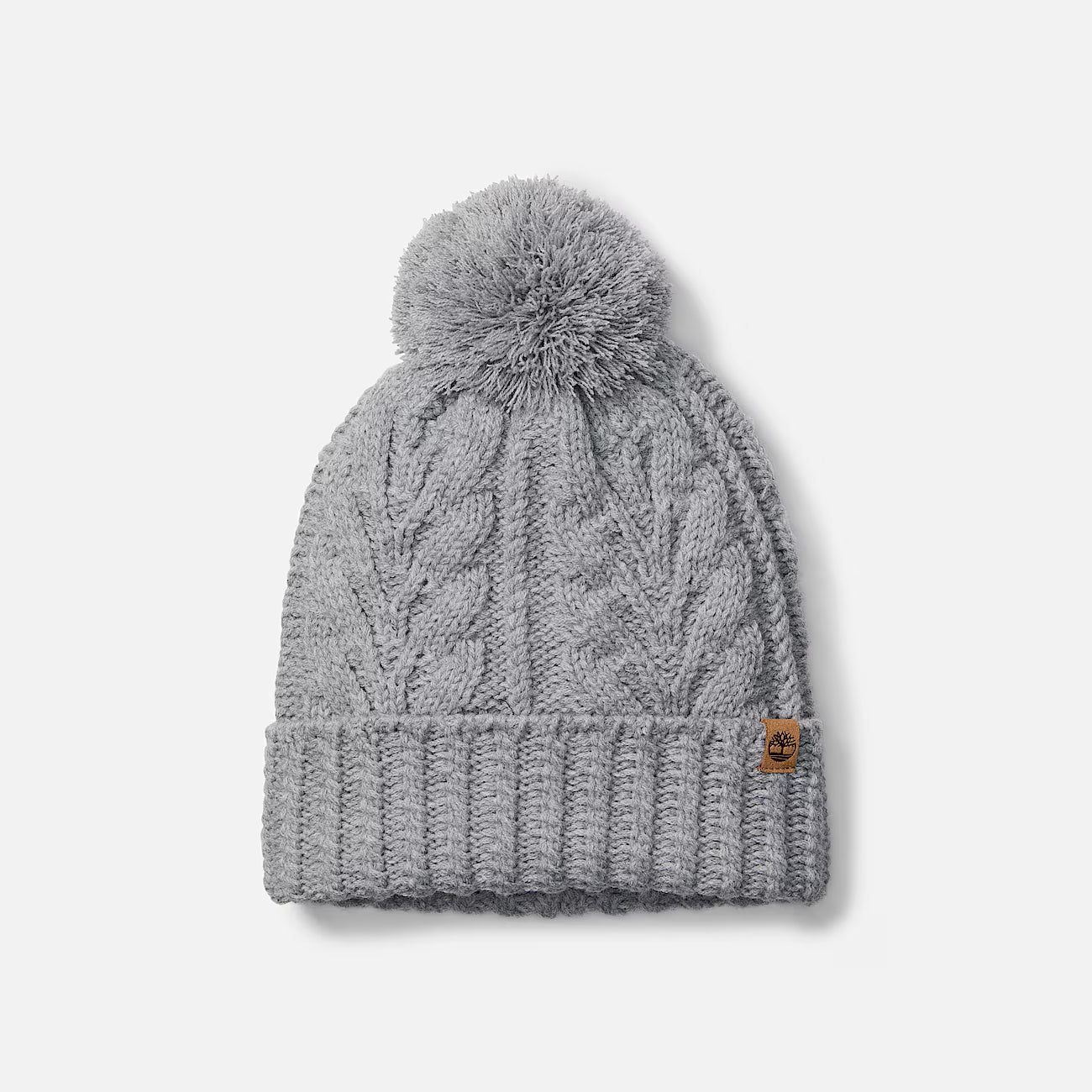 Timberland A65U2 Berretto a Trecce con Pompon