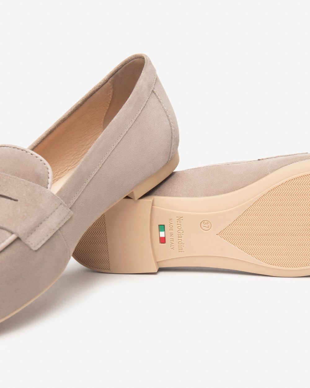 Nero Giardini E512621D Mocassini Donna in Suede