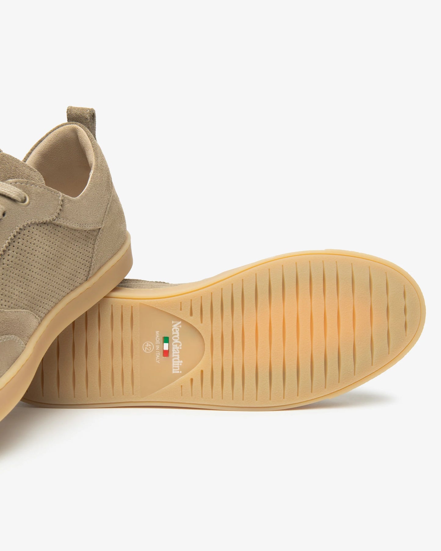 Nero Giardini E601180U Sneakers da uomo in pelle scamosciata