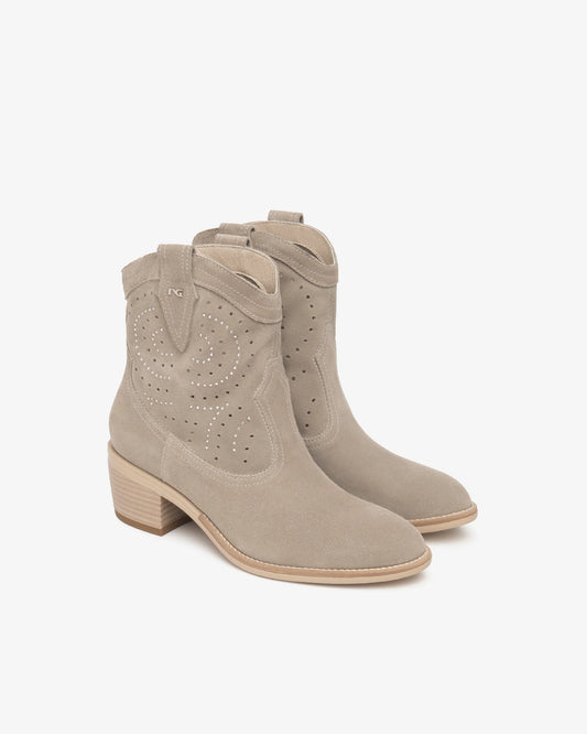 Nero Giardini E615121D Stivaletti Donna in Suede