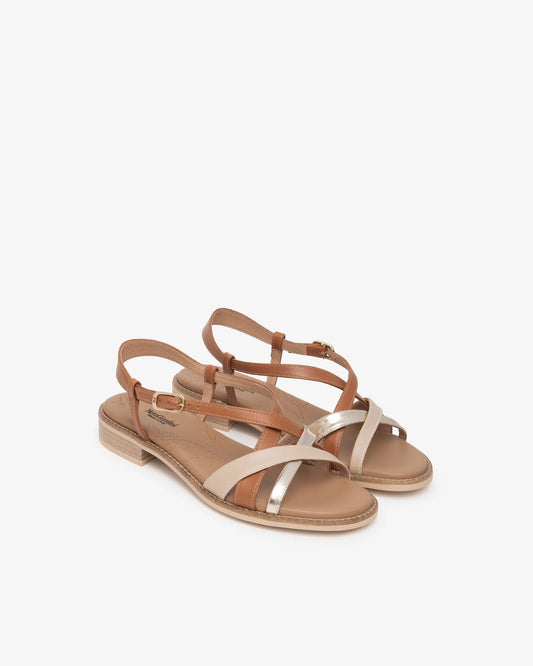 Nero Giardini E615890D Sandali Donna in Pelle e Materiale Tecnico