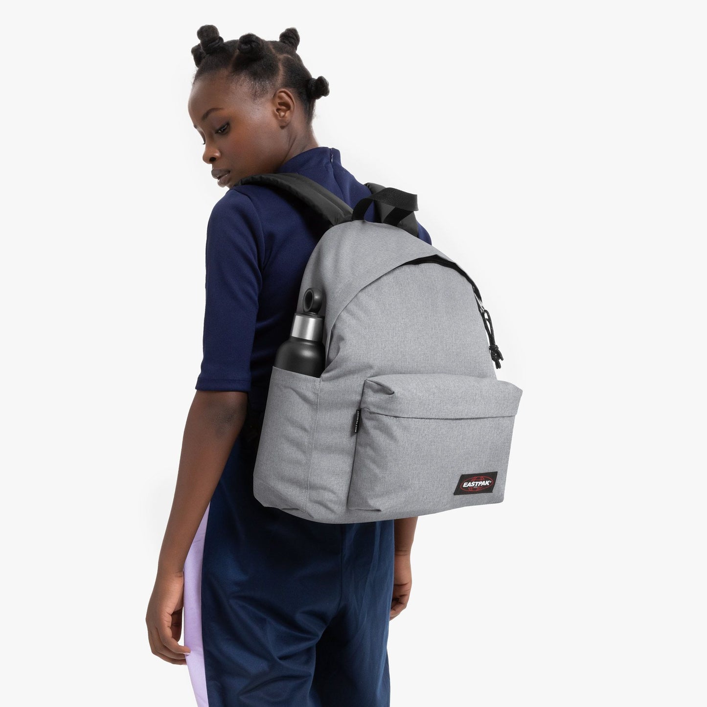 Eastpak DAY zaino medio con portabottiglie e tasca per laptop