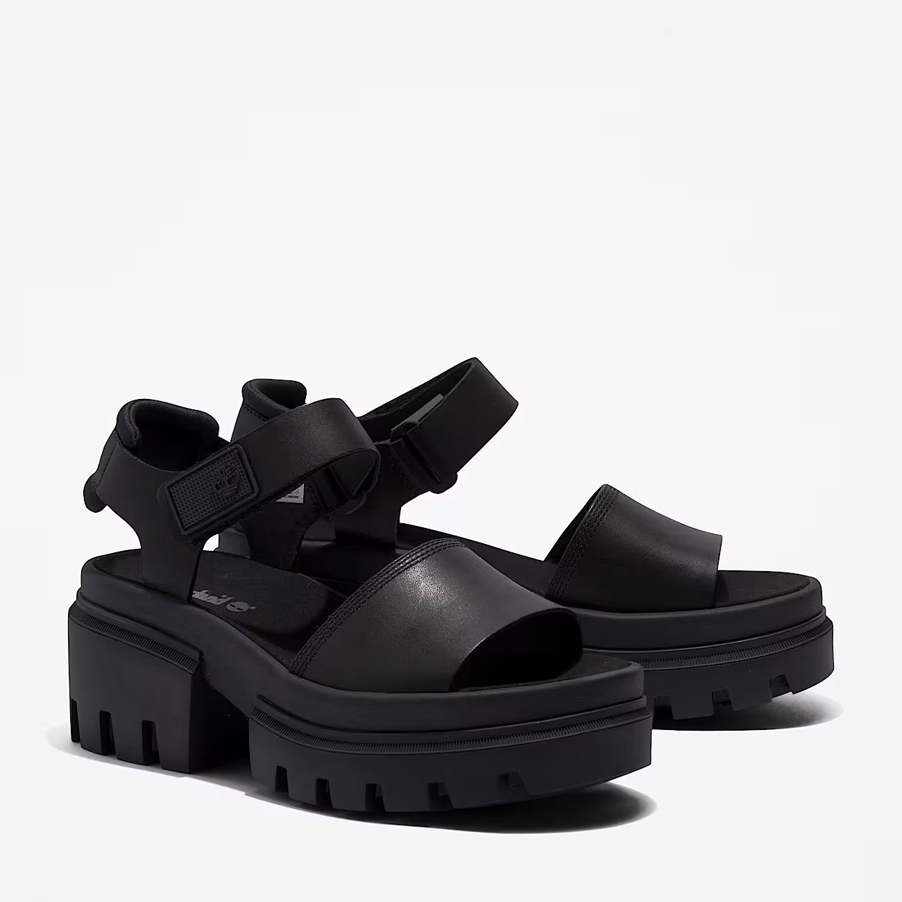Timberland A5UKZ Sandalo con Cinturino Posteriore Everleigh da Donna in colore nero