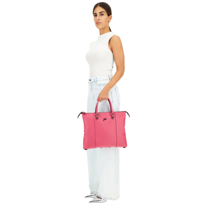 Gabs G3 PLUS Shopper trasformabile in pelle martellata