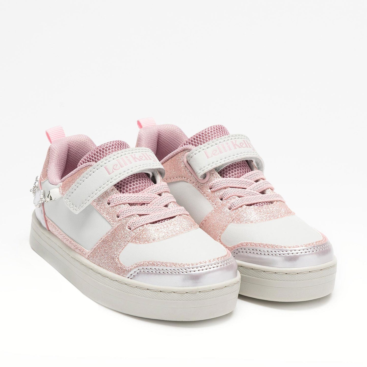 Lelli Kelly LKAA4010 sneakers gioiello grigio/rosa e nero/porpora
