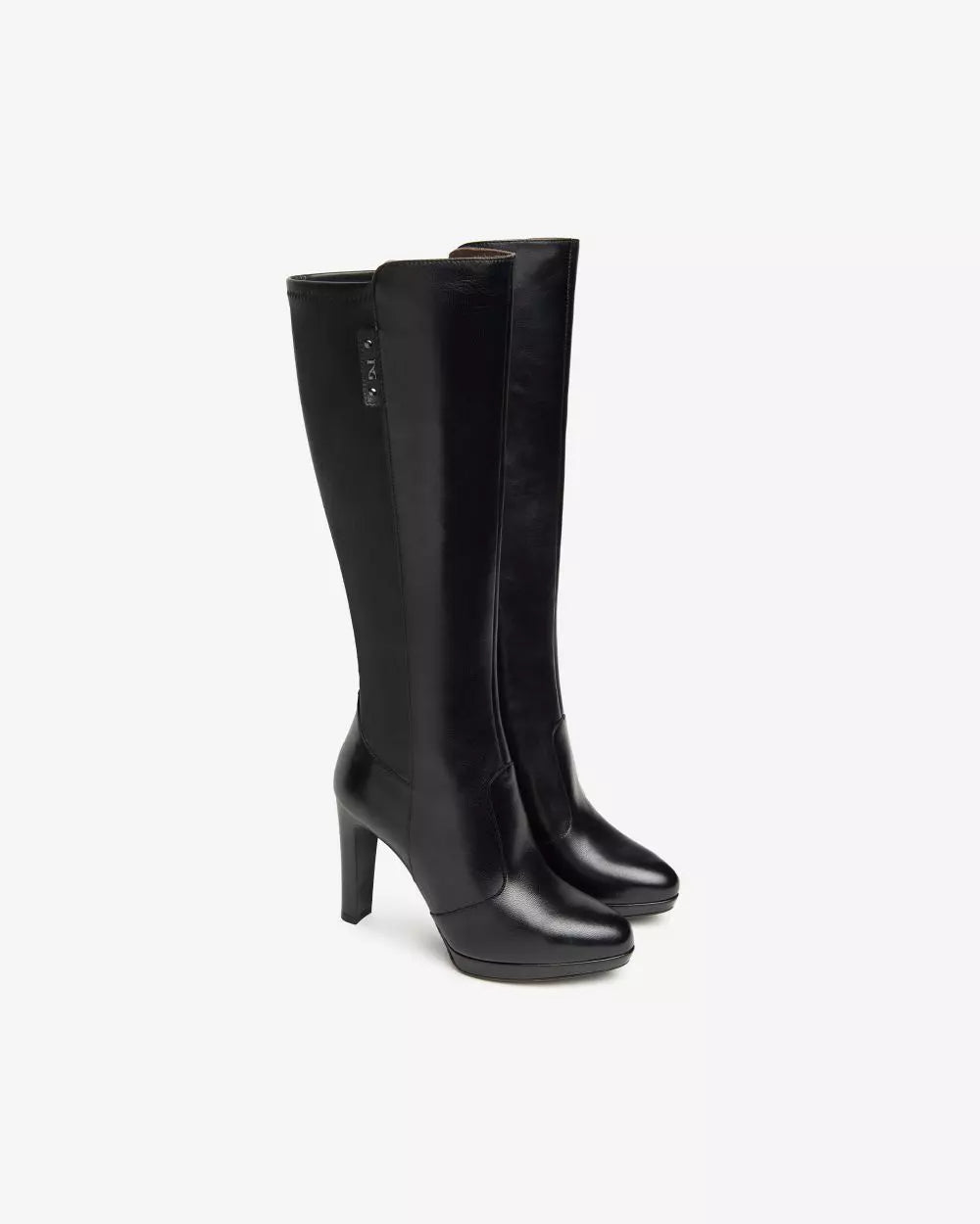Nero Giardini I410986DE Stivali Donna in Pelle e Materiale Tecnico
