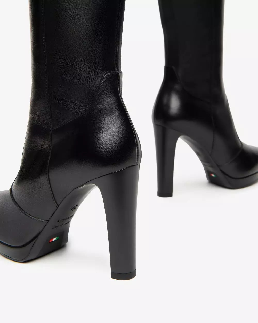 Nero Giardini I410986DE Stivali Donna in Pelle e Materiale Tecnico