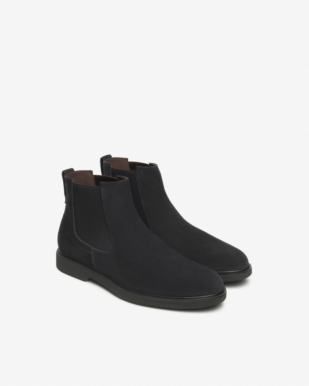 Nero Giardini I500851U Stivaletti Chelsea Uomo in Camoscio