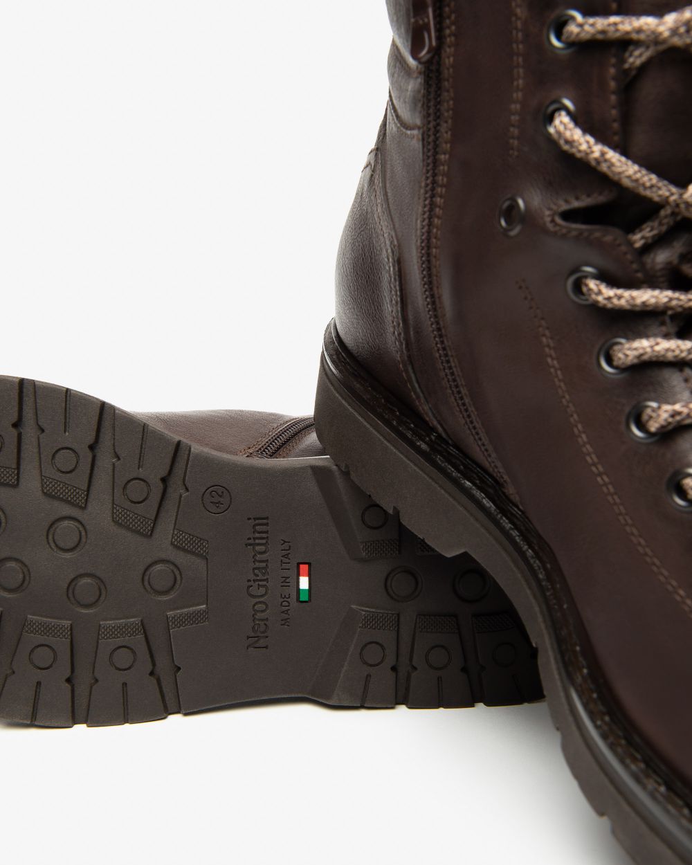 Nero Giardini I501000U Stivaletti Uomo in Pelle