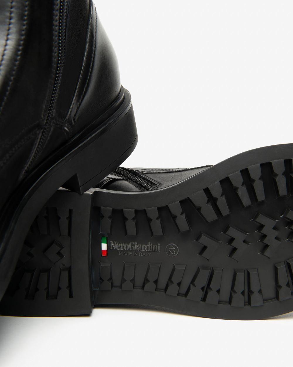 Nero Giardini I501020U Stivaletti Uomo in Pelle