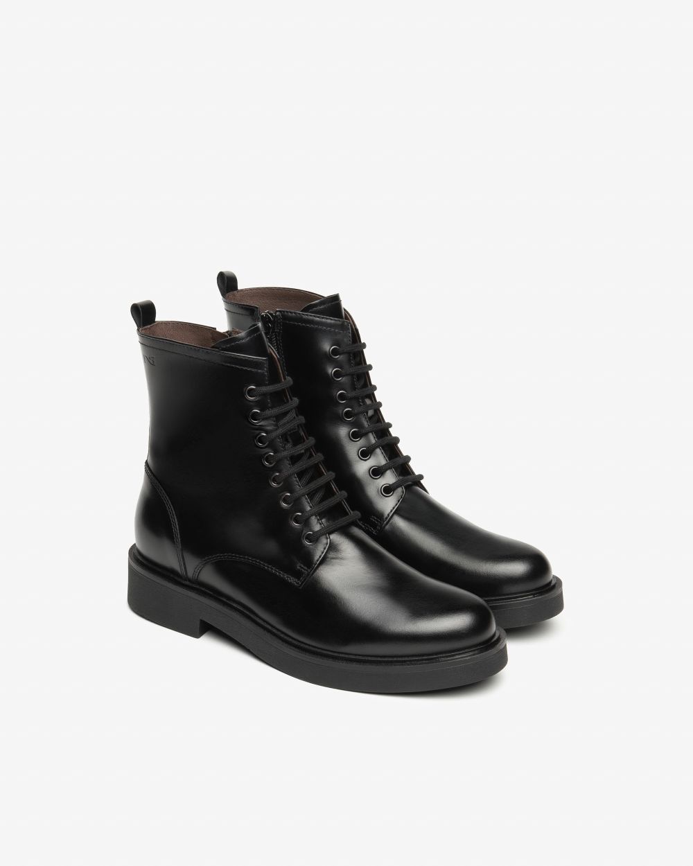 Nero Giardini I513975D Anfibi Donna in Pelle