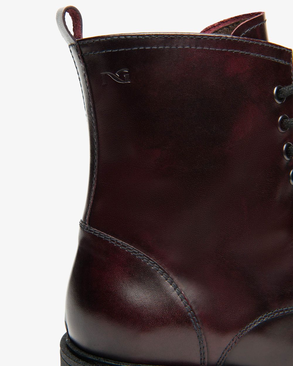 Nero Giardini I513975D Anfibi Donna in Pelle