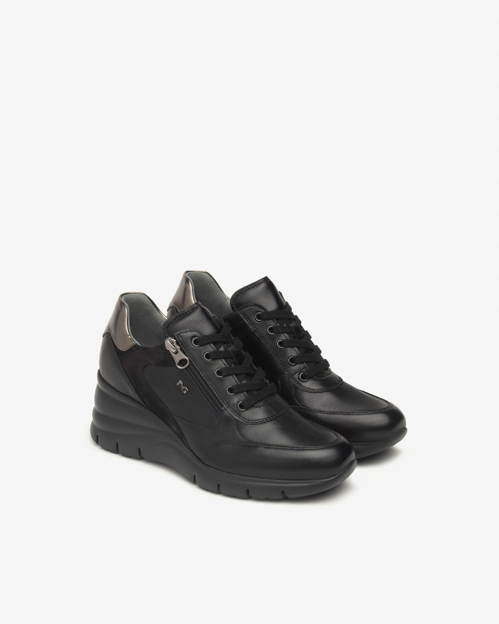 Nero Giardini I514120D Sneakers Donna in Pelle e Materiale Tecnico