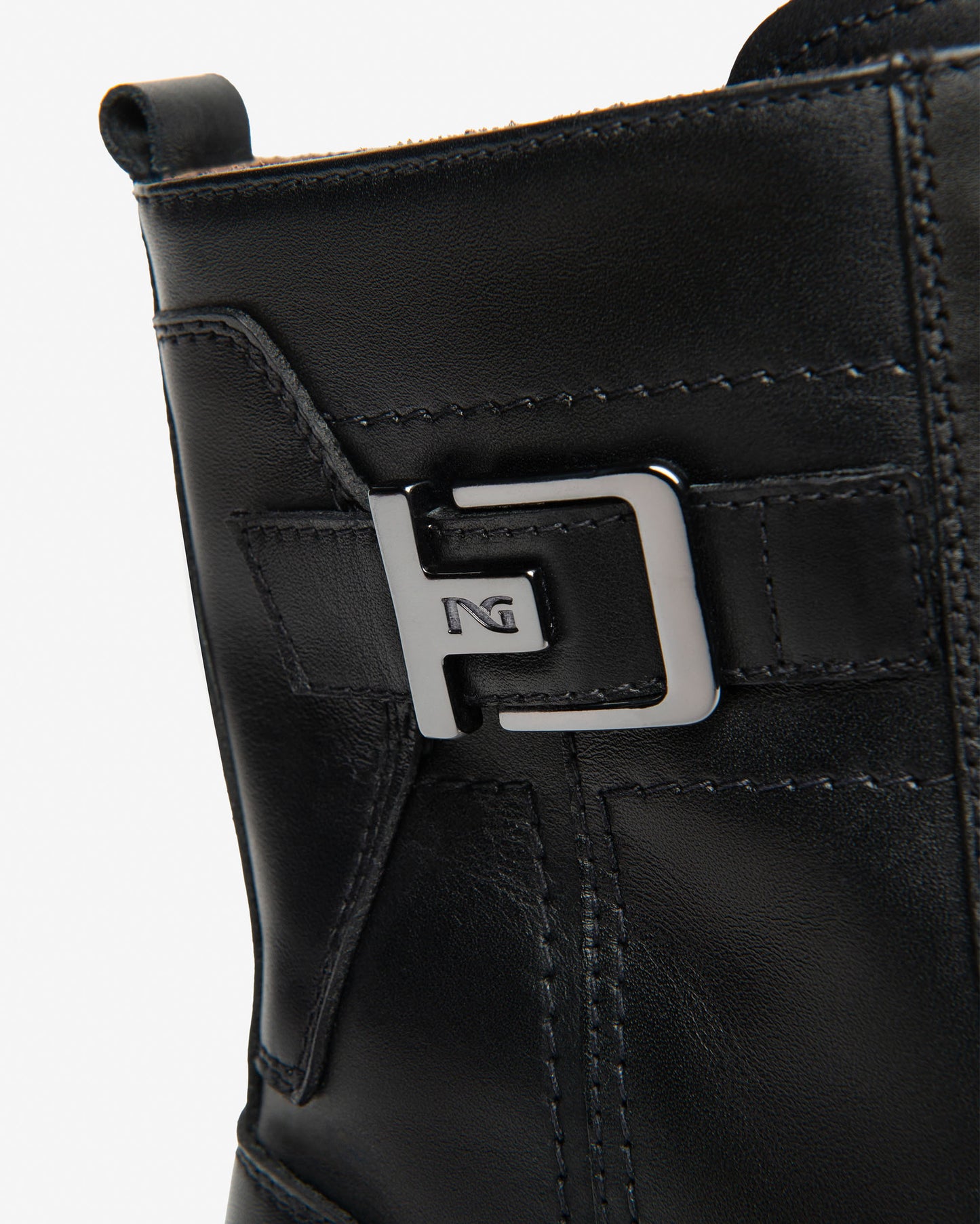 Nero Giardini I514833D Anfibi Donna in Pelle