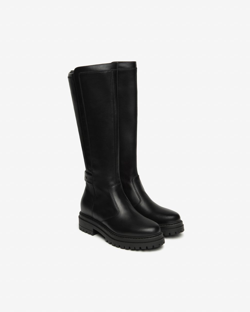 Nero Giardini I514842D Stivali Donna in Pelle e Materiale Tecnico