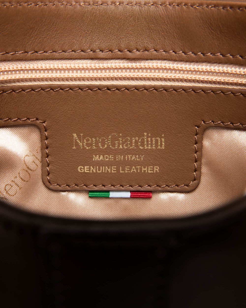 Nero Giardini I544023D Borsa a Tracolla da Donna in Pelle