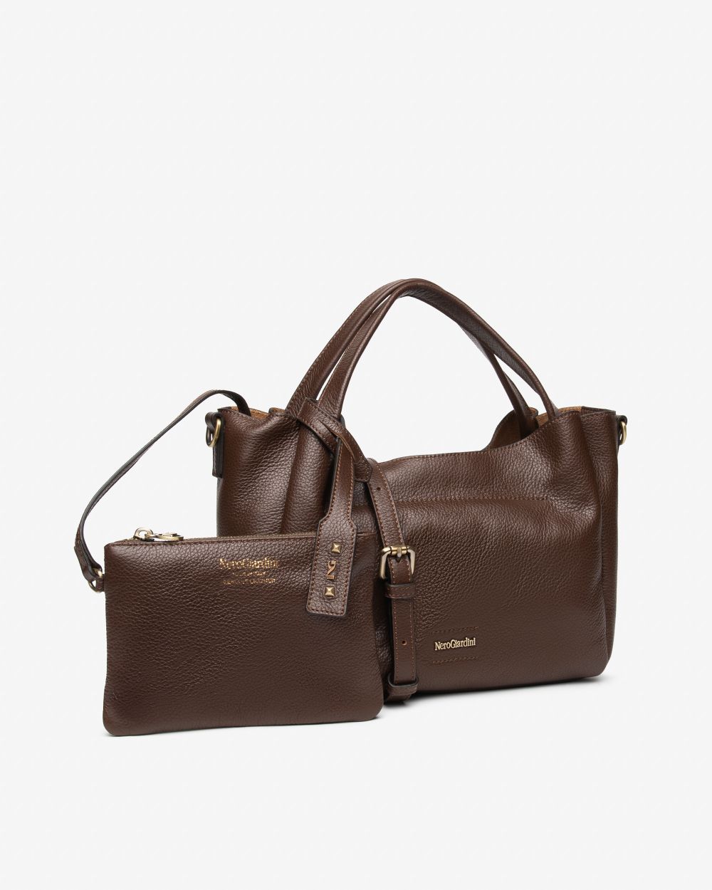 Nero Giardini I544031D Borsa Hobo da Donna in Pelle