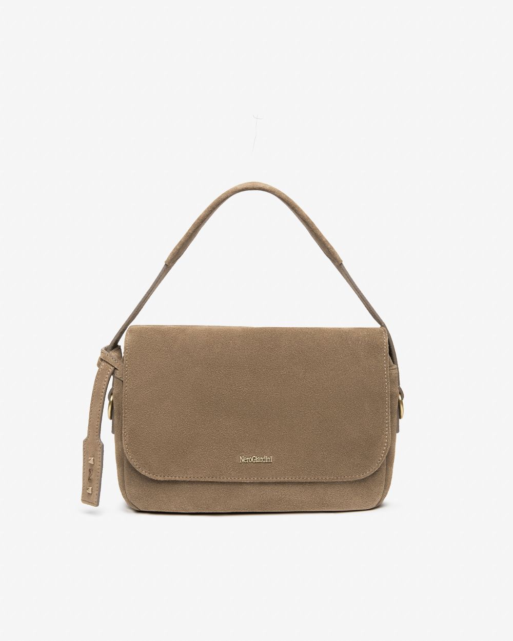 Nero Giardini I544042D Borsa a Spalla da Donna in Pelle