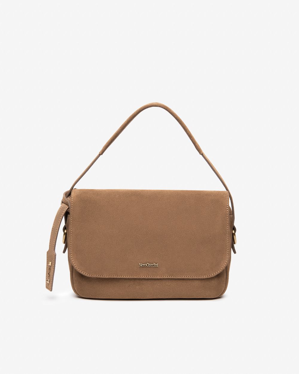 Nero Giardini I544042D Borsa a Spalla da Donna in Pelle