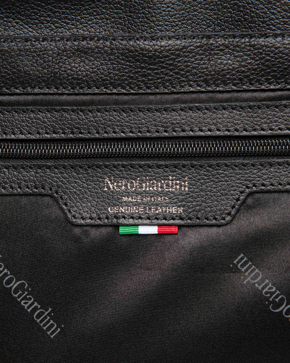 Nero Giardini I544051D Borsa a Tracolla da Donna in Pelle