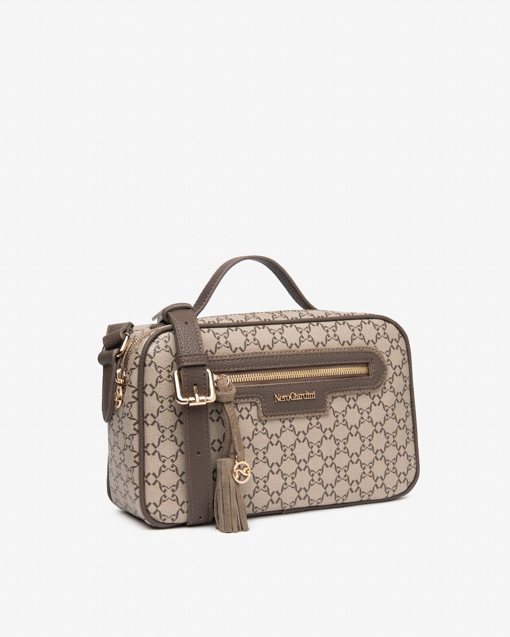 Nero Giardini I544063D Borsa a Mano da Donna in Materiale Tecnico