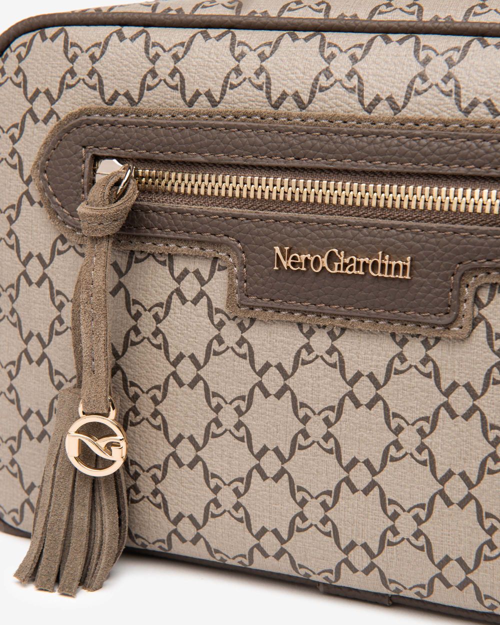 Nero Giardini I544063D Borsa a Mano da Donna in Materiale Tecnico