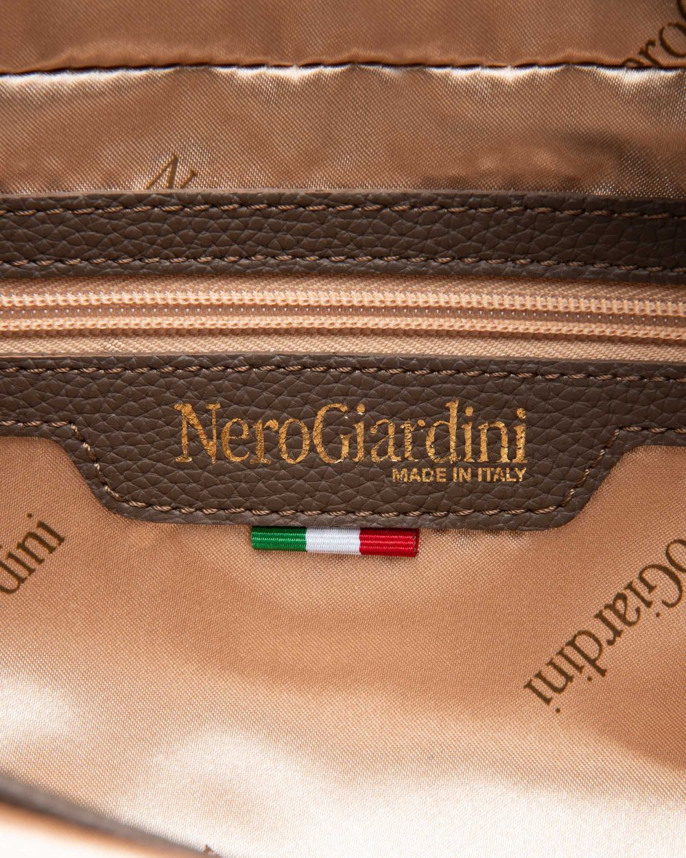 Nero Giardini I544063D Borsa a Mano da Donna in Materiale Tecnico