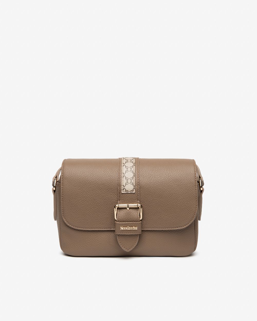 Nero Giardini I544073D Borsa a Tracolla da Donna in Materiale Tecnico