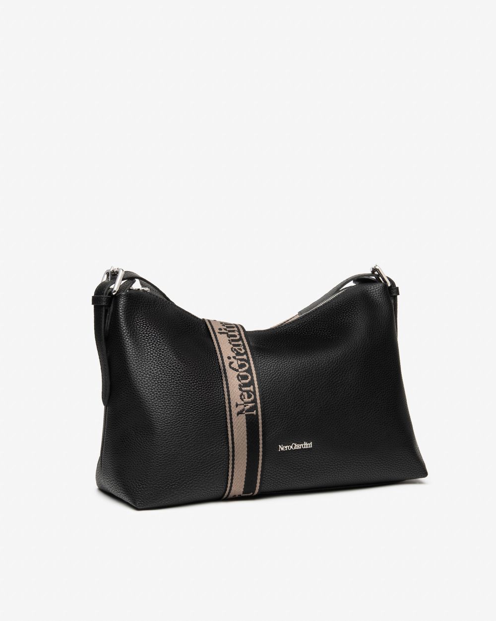 Nero Giardini I544082D Borsa a Tracolla da Donna in Materiale Tecnico