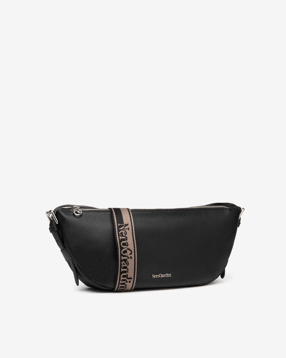 Nero Giardini I544083D Borsa a Tracolla da Donna in Materiale Tecnico