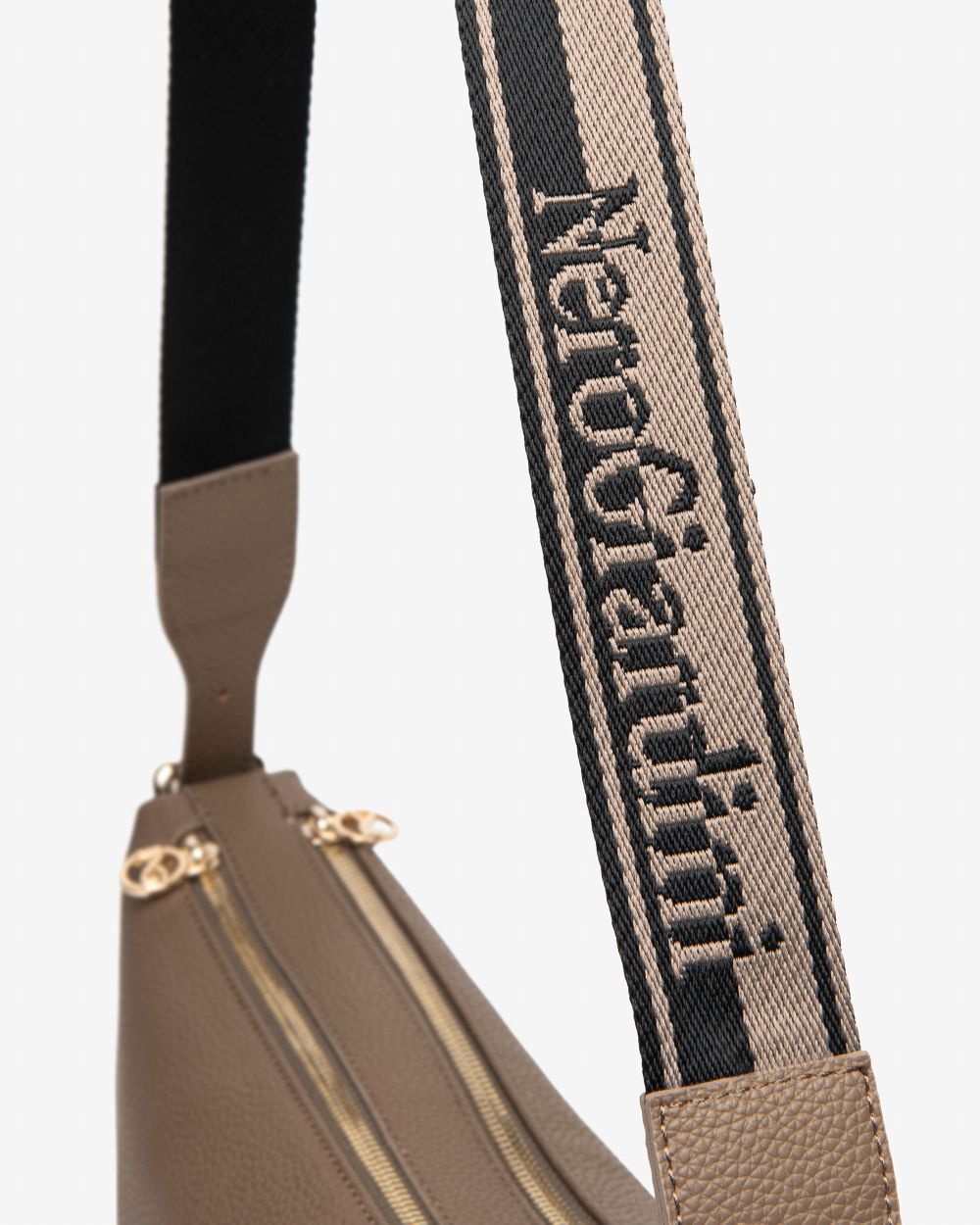 Nero Giardini I544083D Borsa a Tracolla da Donna in Materiale Tecnico