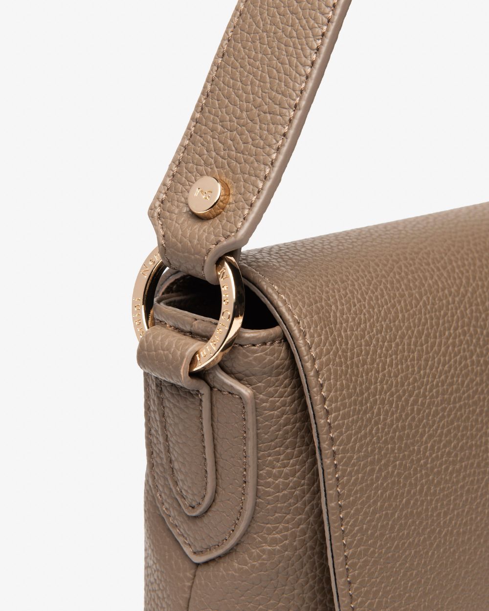 Nero Giardini I544085D Borsa a Spalla da Donna in Materiale Tecnico